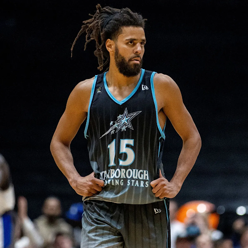 J Cole basketball debut